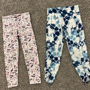 5/$25 Bundle of 2 pairs of girls Old Navy leggings
